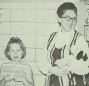 Benson with her daughter at an EHS excurricular event.